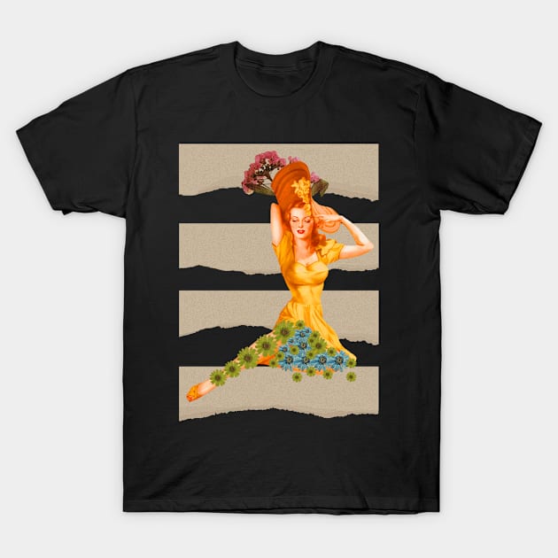 Flower Girl T-Shirt by DayDue